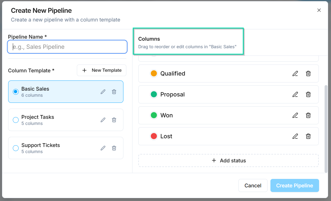 Pipelines | Documentation