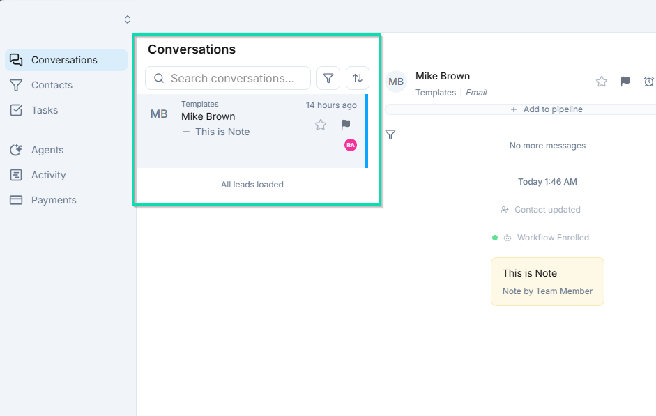 Navigating the Inbox | Documentation