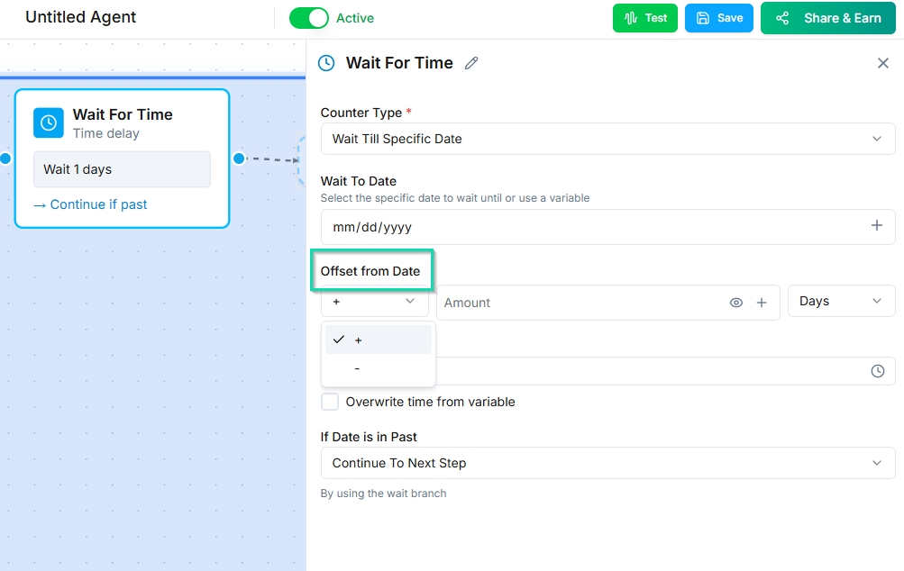 Wait for Time Node | Documentation